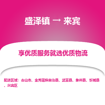 盛泽到来宾物流专线_盛泽发至来宾货运_盛泽到来宾物流公司