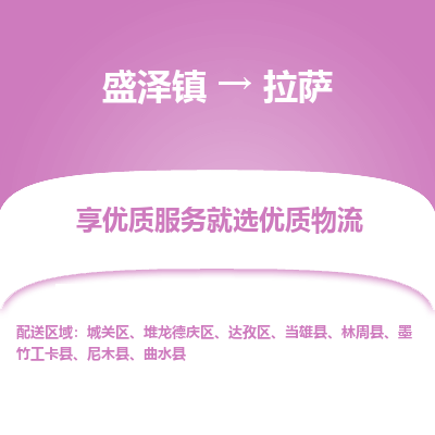 盛泽到拉萨物流专线_盛泽发至拉萨货运_盛泽到拉萨物流公司