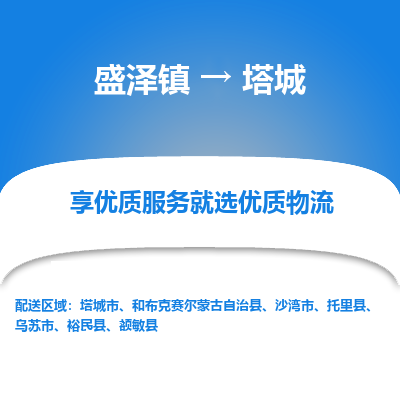 盛泽到塔城物流专线-盛泽镇至塔城货运公司