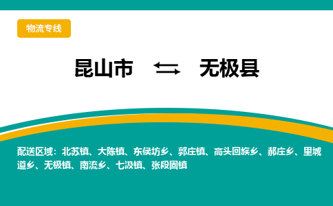 昆山到无极县物流专线-昆山市至无极县货运公司