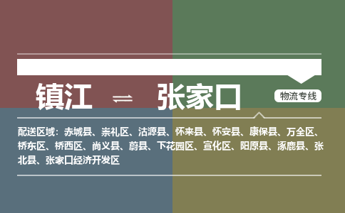 镇江到张家口物流专线-镇江到张家口物流公司