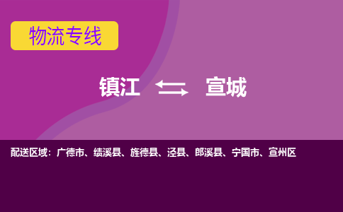 镇江到宣城物流专线-镇江到宣城物流公司