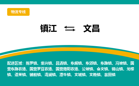 镇江到文昌物流专线-镇江到文昌物流公司