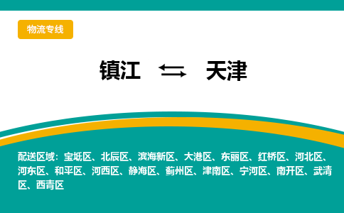 镇江到天津物流专线-镇江到天津物流公司