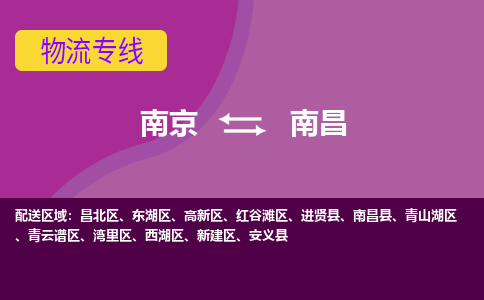 南京到南昌物流专线,南京到南昌货运,南京到南昌物流公司