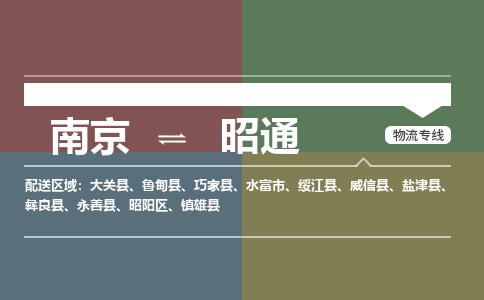 南京到昭通物流专线,南京到昭通货运,南京到昭通物流公司