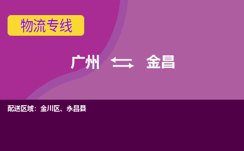 广州到金昌物流专线-广州到金昌货运公司