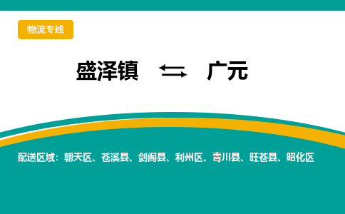 盛泽到广元物流专线_盛泽发至广元货运_盛泽到广元物流公司