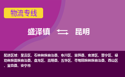 盛泽到昆明物流专线_盛泽发至昆明货运_盛泽到昆明物流公司