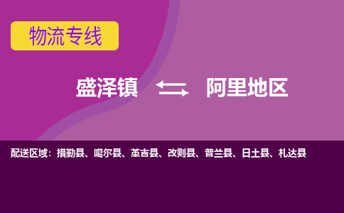 盛泽到阿里地区物流专线_盛泽发至阿里地区货运_盛泽到阿里地区物流公司