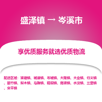 盛泽到岑溪市物流专线 长途运输盛泽到岑溪市物流公司