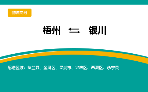 梧州到银川物流专线-