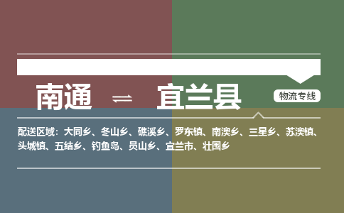 南通到宜兰县物流专线,南通到宜兰县货运,南通到宜兰县物流公司