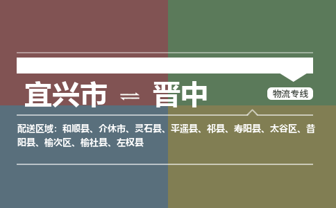 宜兴到晋中物流专线,宜兴市到晋中货运,宜兴市到晋中物流公司