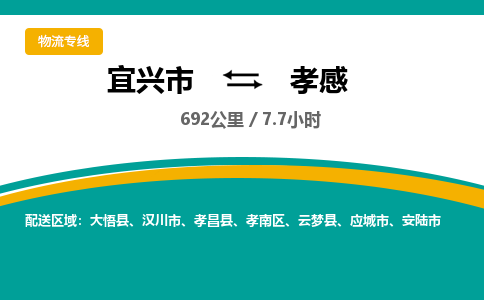 宜兴到孝感物流专线,宜兴市到孝感货运,宜兴市到孝感物流公司