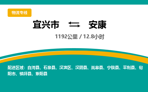 宜兴到安康物流专线,宜兴市到安康货运,宜兴市到安康物流公司