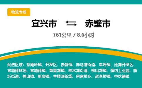 宜兴到赤壁市物流专线,宜兴市到赤壁市货运,宜兴市到赤壁市物流公司