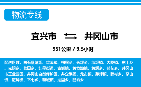 宜兴到井冈山市物流专线,宜兴市到井冈山市货运,宜兴市到井冈山市物流公司