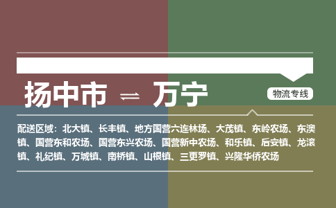 扬中到万宁物流专线,扬中市到万宁货运,扬中市到万宁物流公司