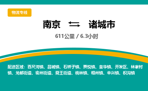 南京到诸城市物流专线,南京到诸城市货运,南京到诸城市物流公司